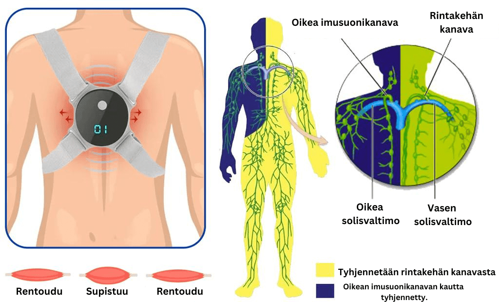 Martalvo ™ - Ultraääni ja Far Infrared Lymphatic rauhoittava Body Sculpting laite