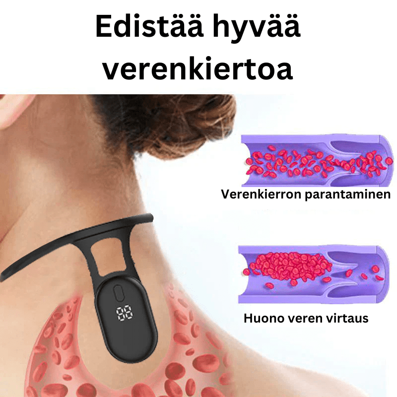 Martalvo ™- Ultraääni lymfaattinen rauhoittava kaulan instrumentti