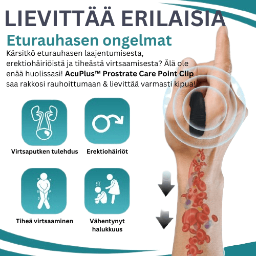 Martalvo ™ - Eturauhasen hoito Point Clip