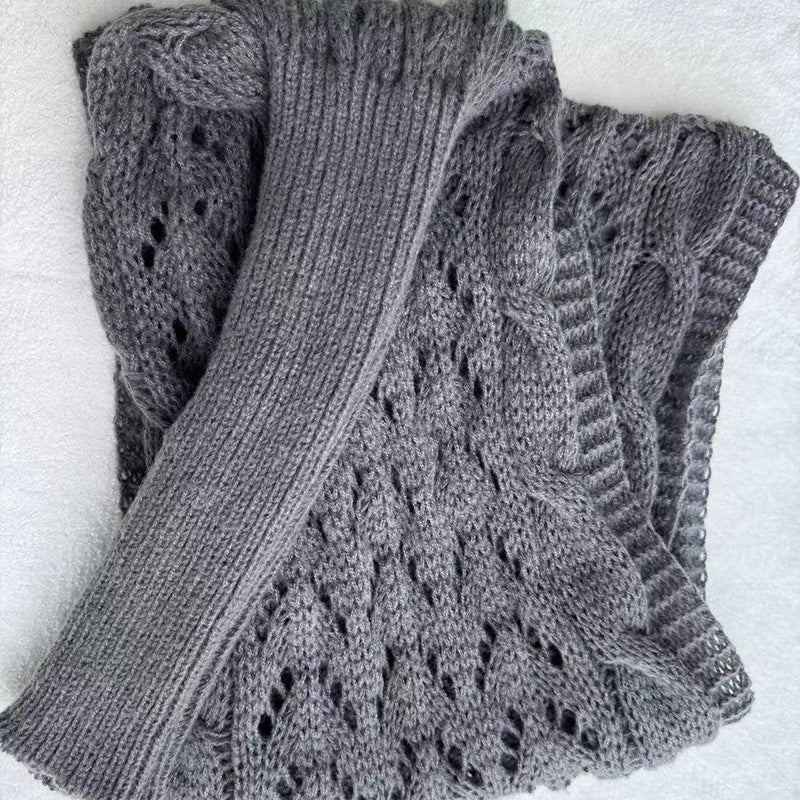 Martalvo ™ - Women's Wrap Knit Shawl with Sleeves