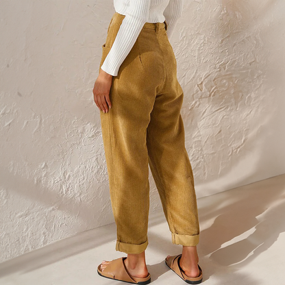 Casual Corduroy Pants