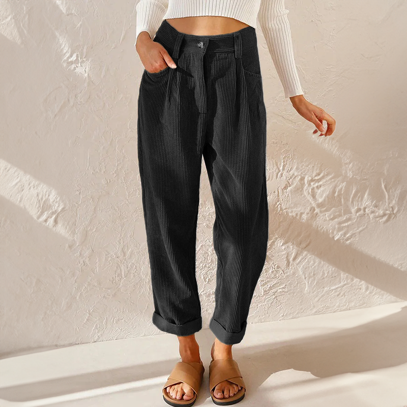 Casual Corduroy Pants